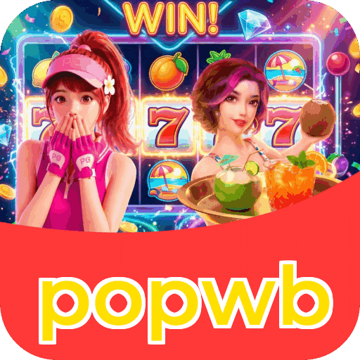Interface do aplicativo popwb mostrando jogos disponíveis no iOS e Android